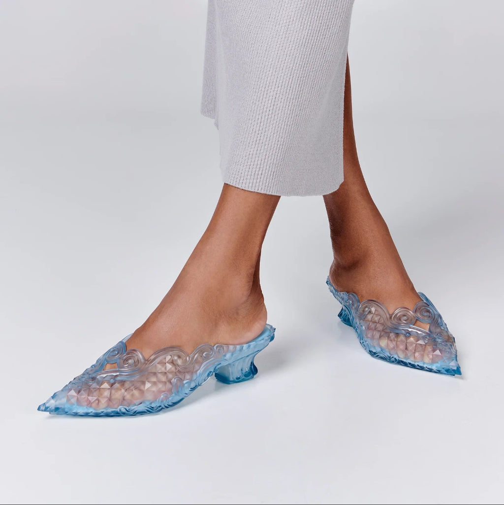 Melissa Court Shoe + Y/Project Clear Blue