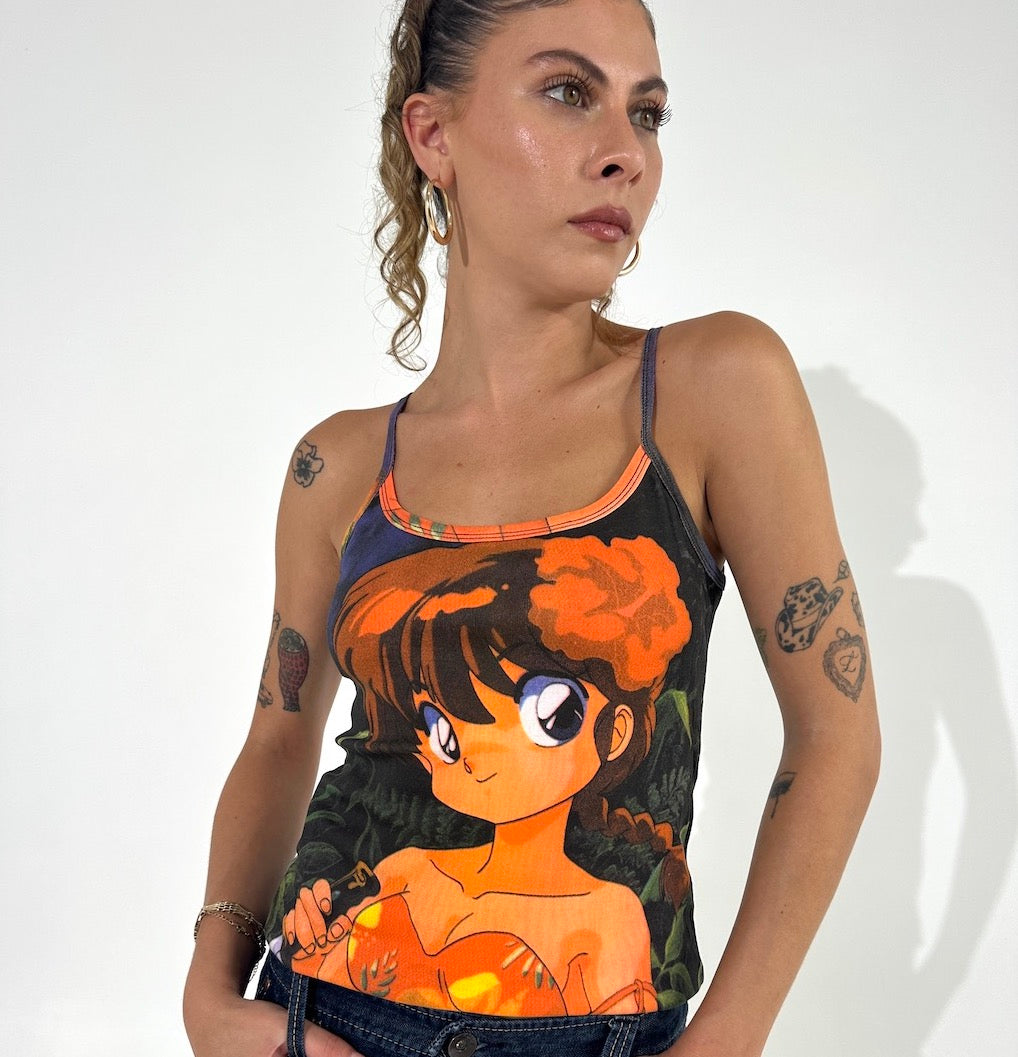 90s Ranma Anime Singlet top