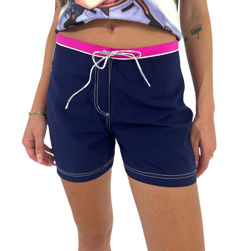 Deadstock 90s Seafolly Navy Short Boardshorts