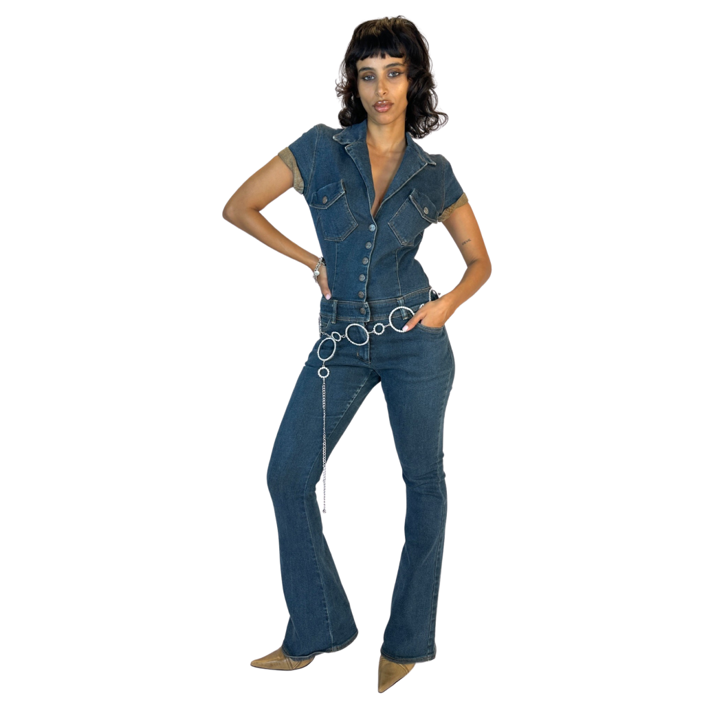 Vintage Denim Jumpsuit