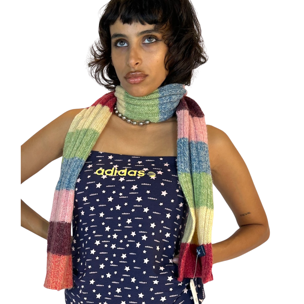 Rainbow Stripe Scarf