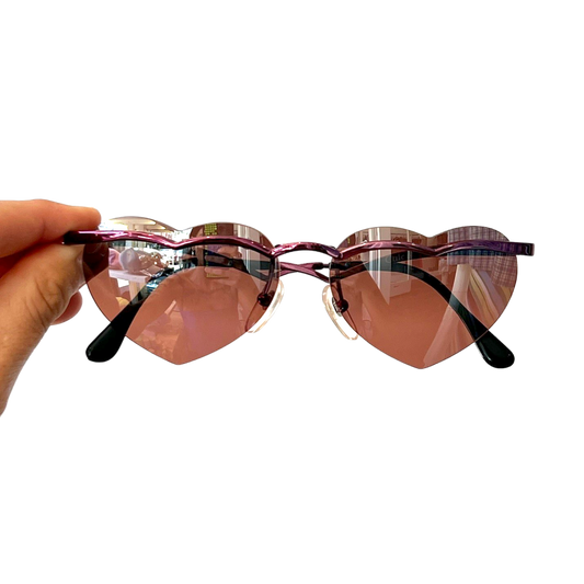 Chloe Heart Shapped Sunglasses