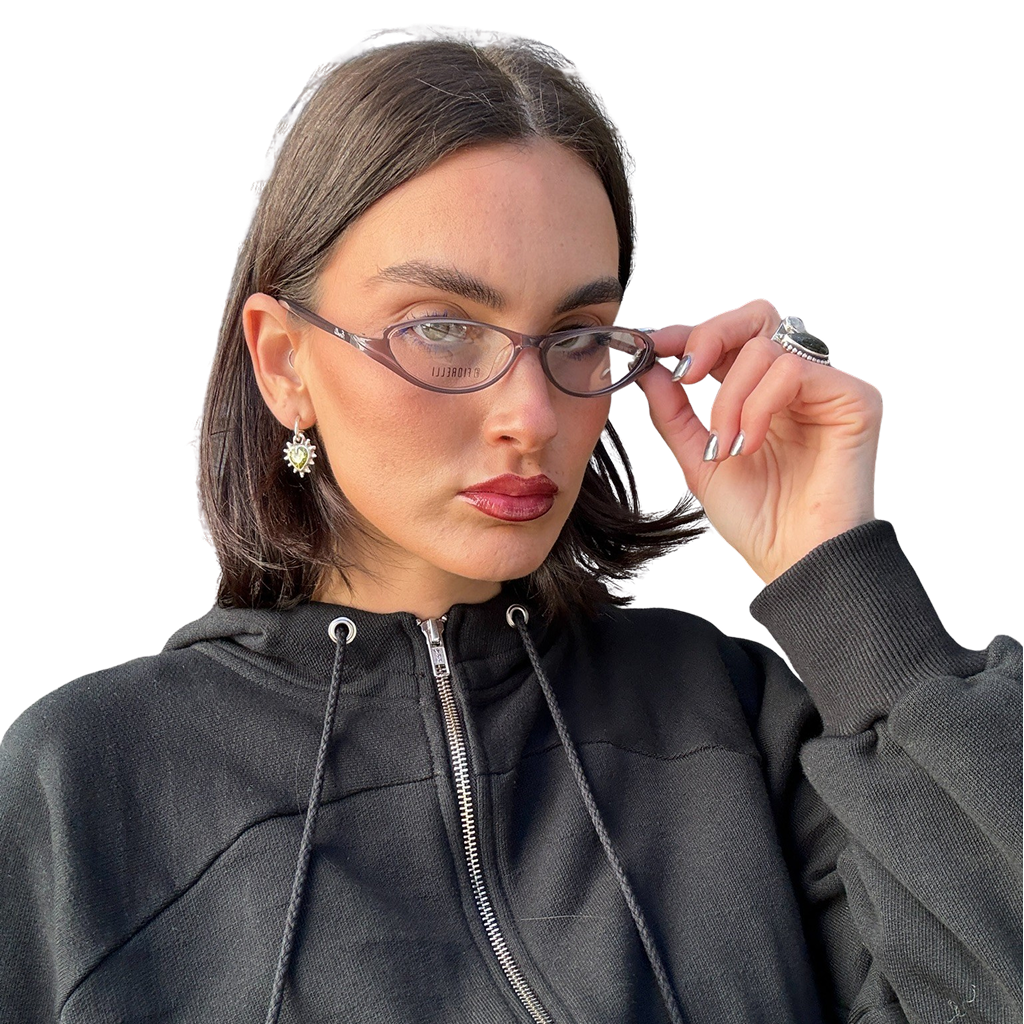 Fiorelli Optical Reading Cat Eye Glasses Purple