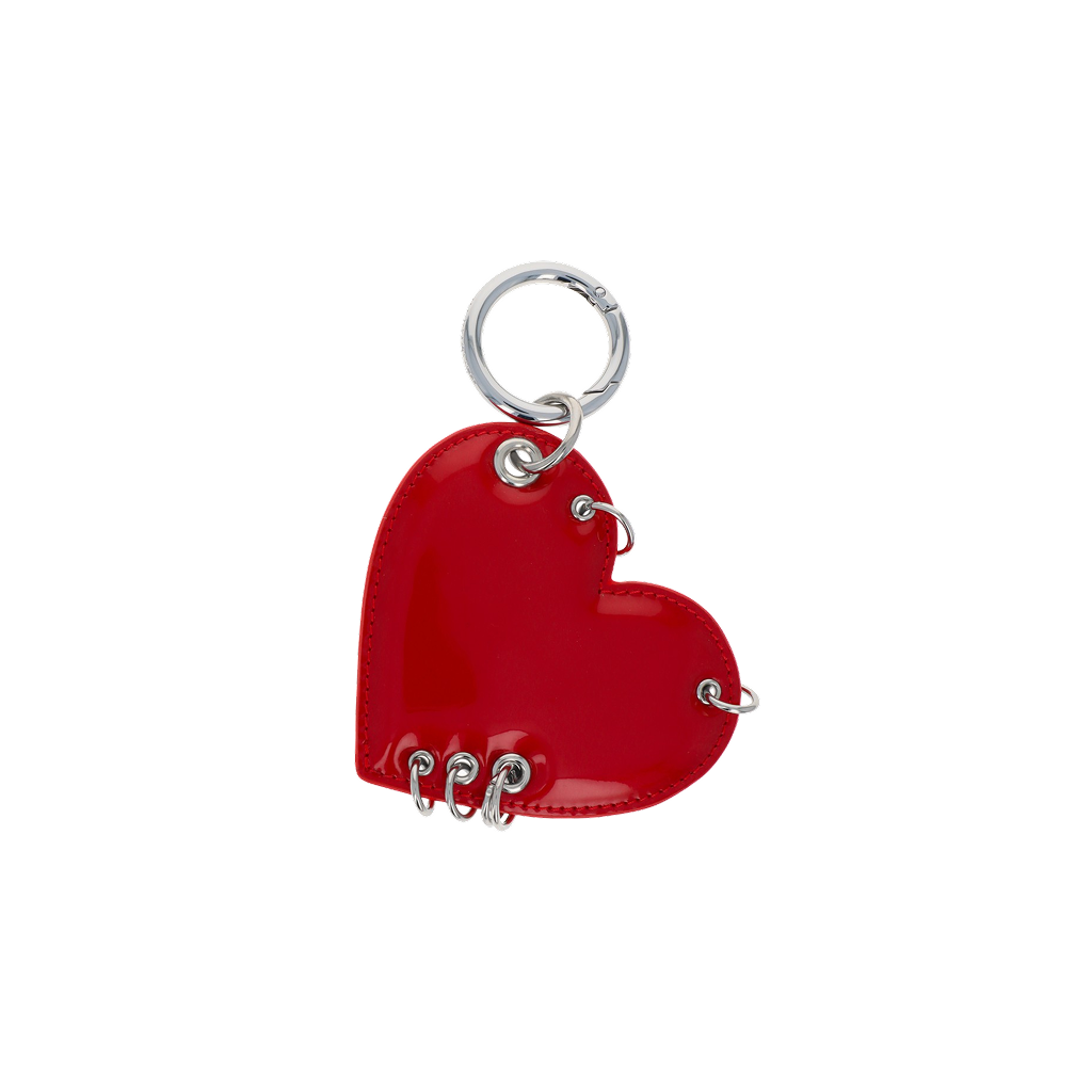 Heart Red Lipstick Charm