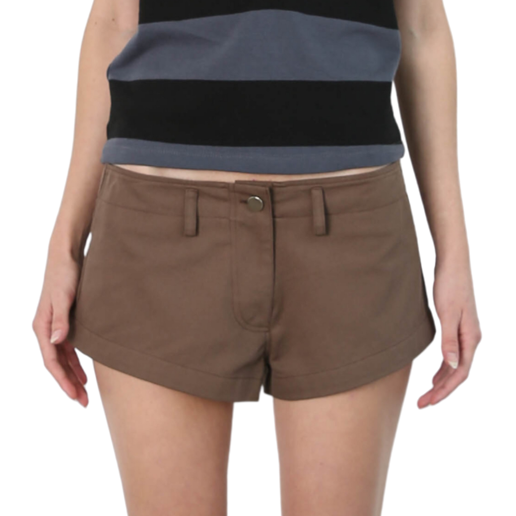 Mini Short - Ash Brown