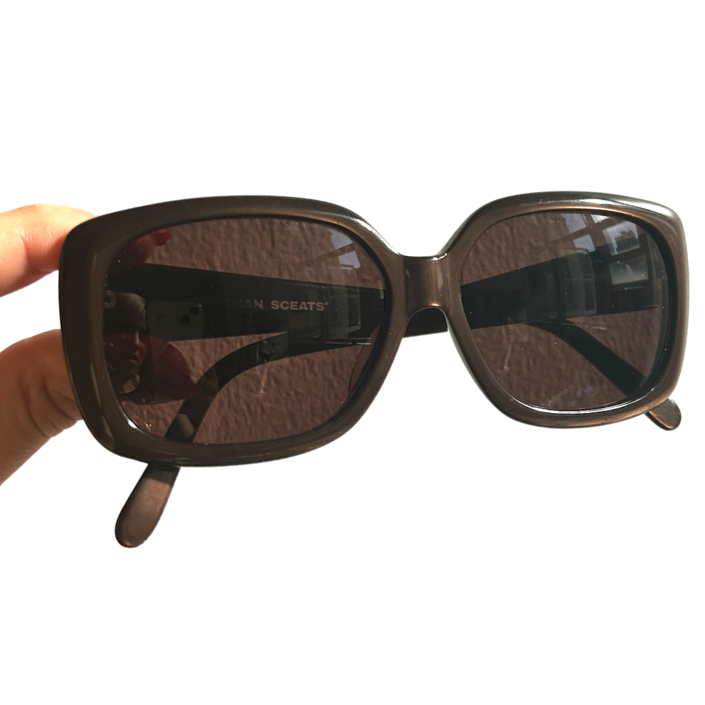 90 s Choc Round Vintage Sunglasses
