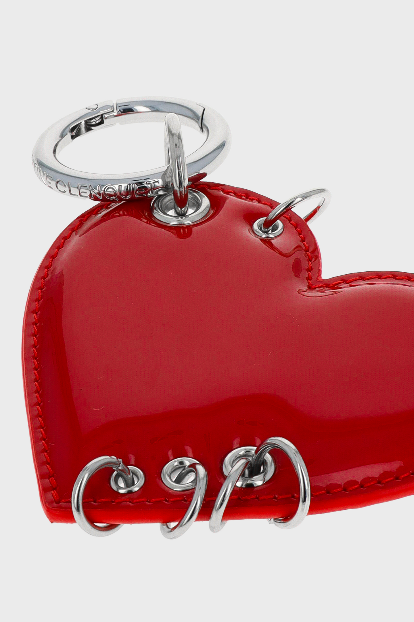 Heart Red Lipstick Charm