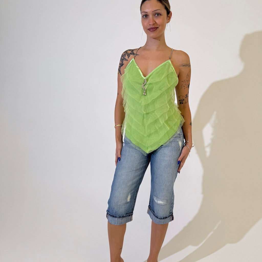 Lime Tutu Special Cami