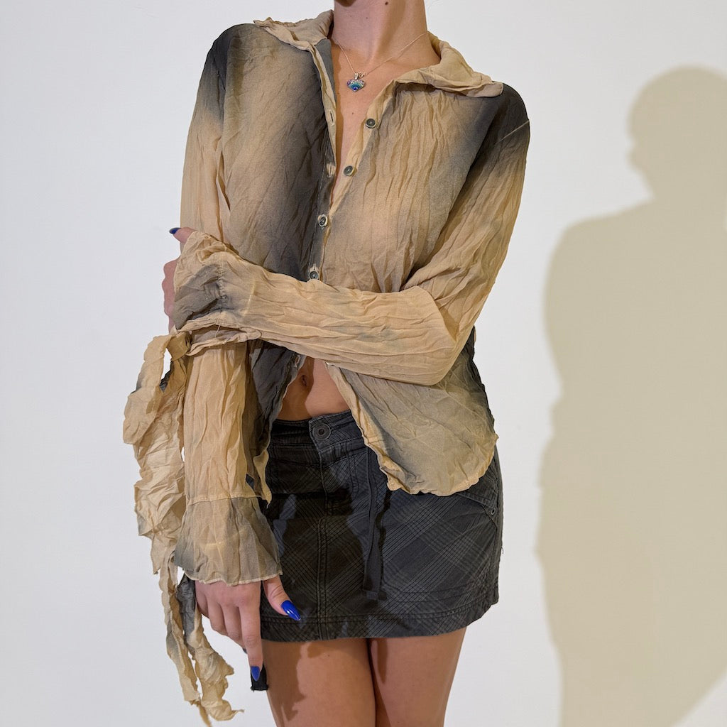 Crinkle Therm Y2K Shirt