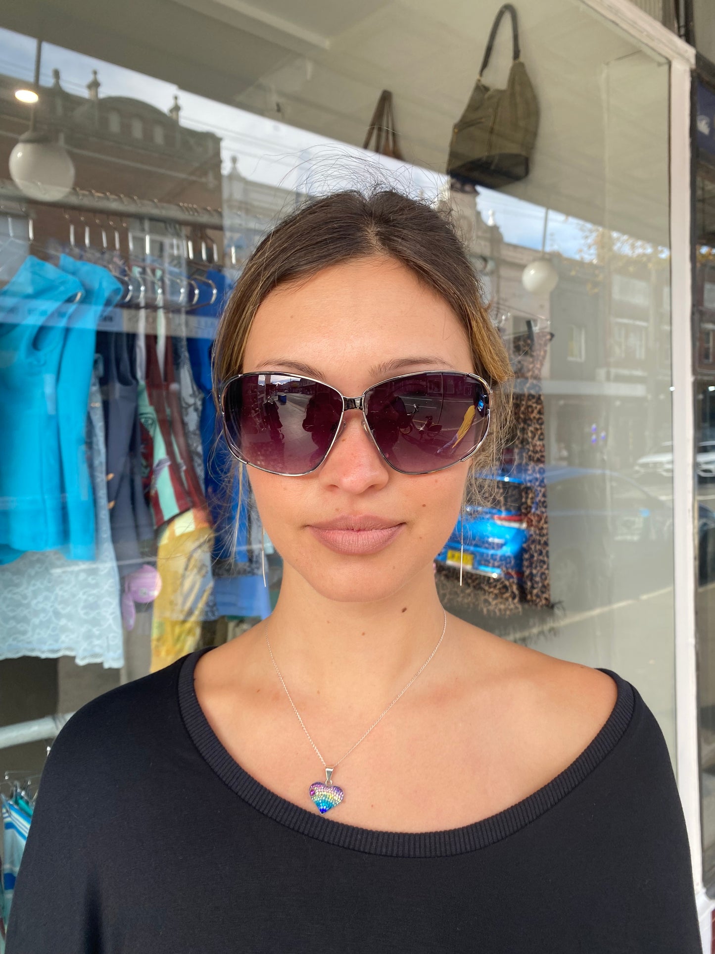 Deadstock Silver Frame Diva Sunglasses