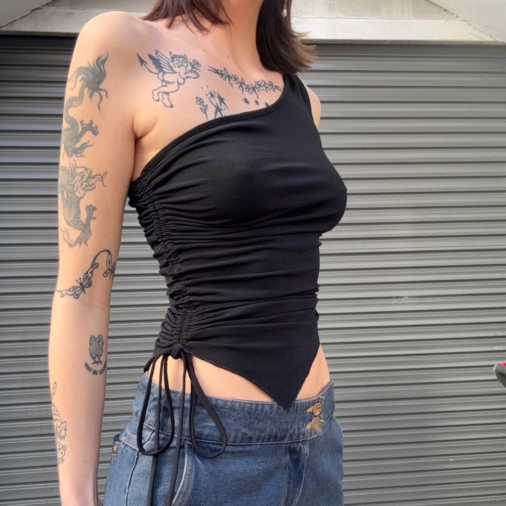 Party One Shoulder Top