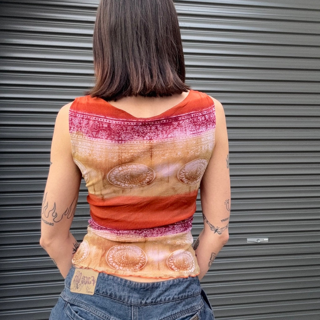 Sunrise Urban Mesh Tank