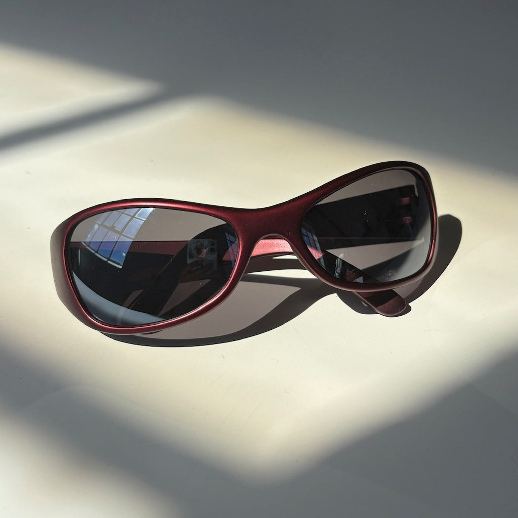 Bra Speed Metallic Burgundy Sunglasses