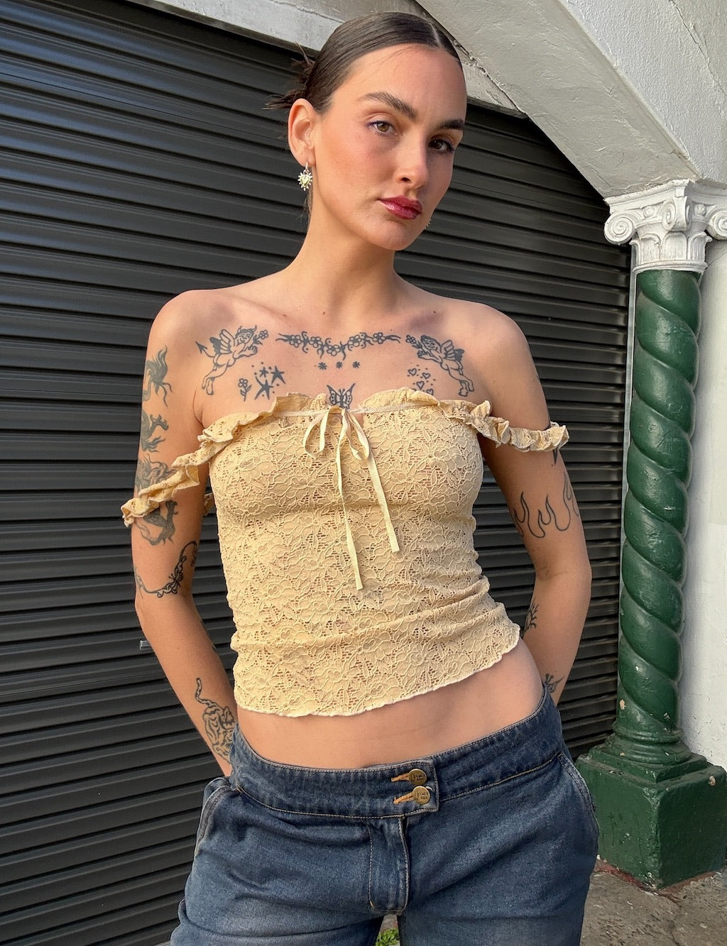 Pretty Lace Cami Top