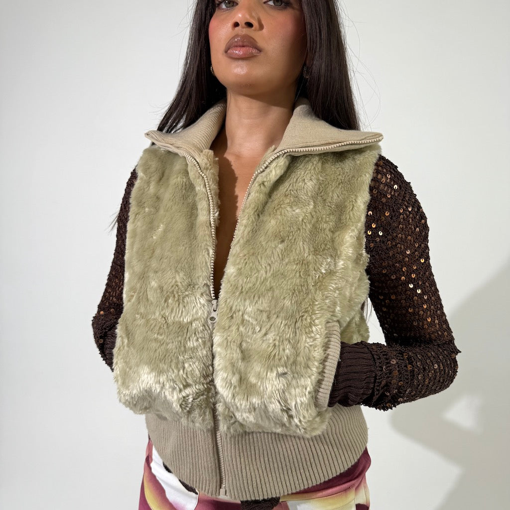 Faux Furr Winter Vest