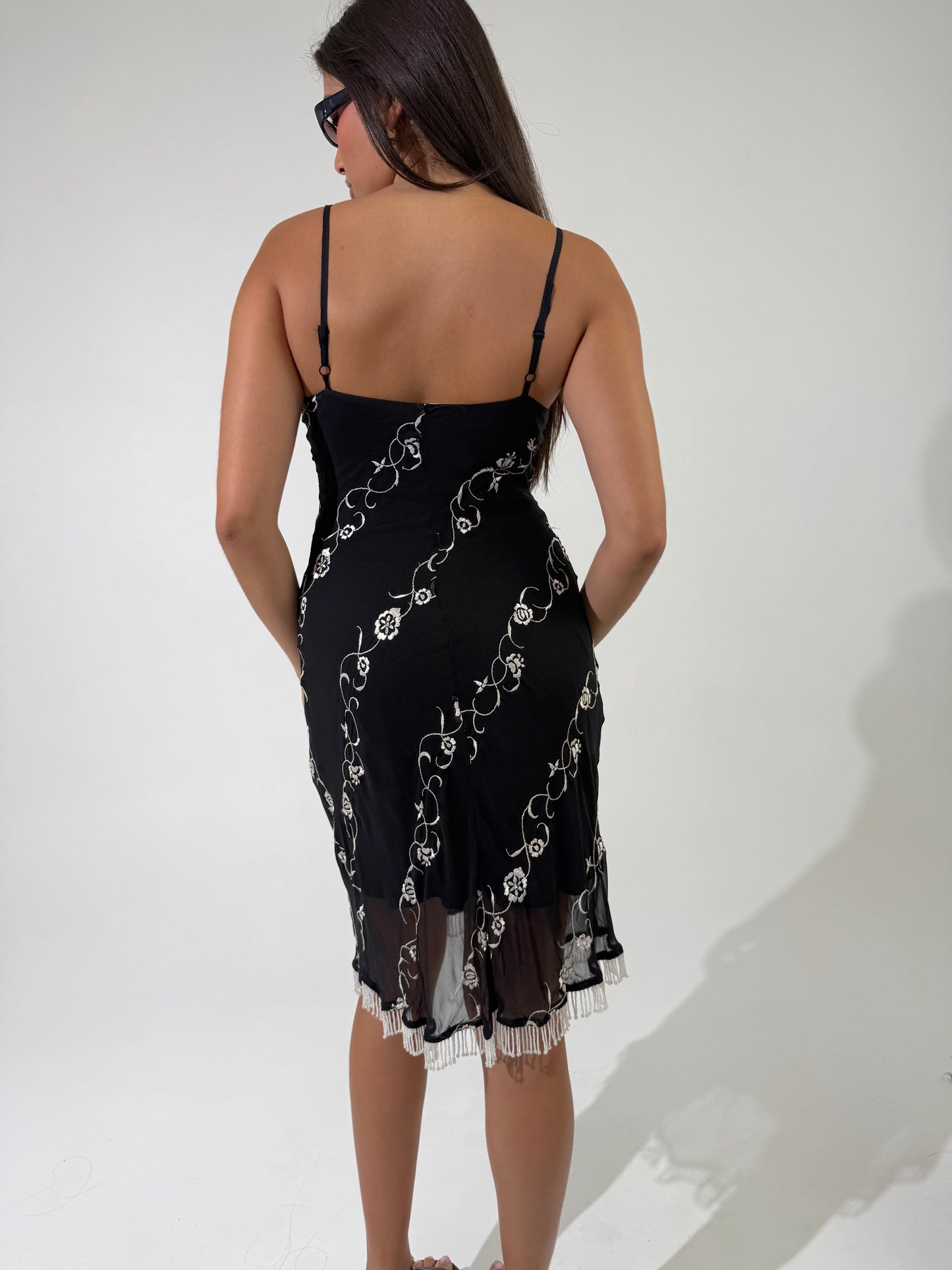Betsey Johnson Embroidered Dress