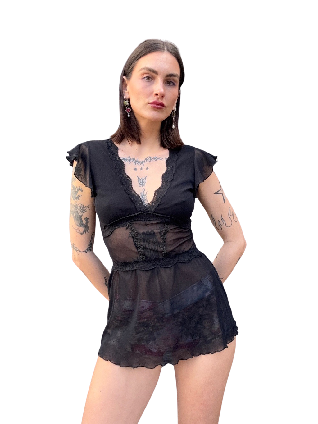 Baby Mesh Lace Top