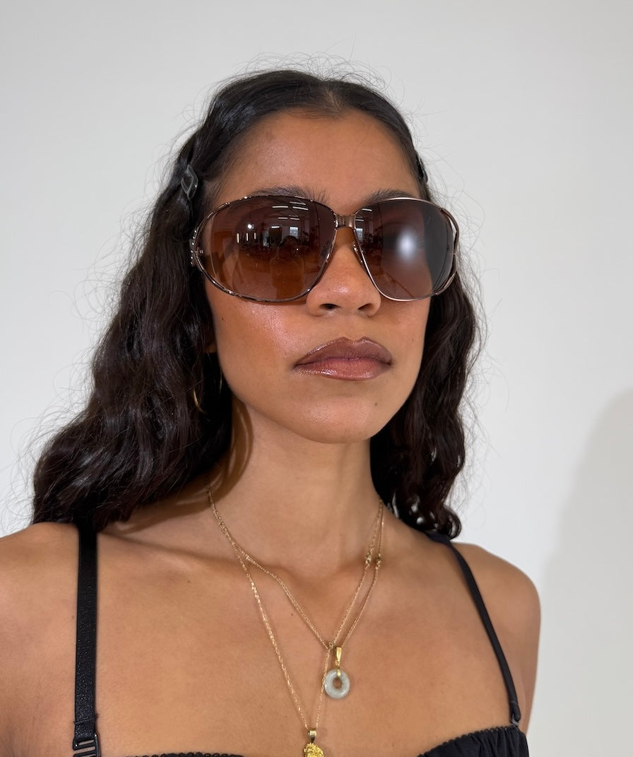 Deadstock Copper Frame Diva Sunglasses