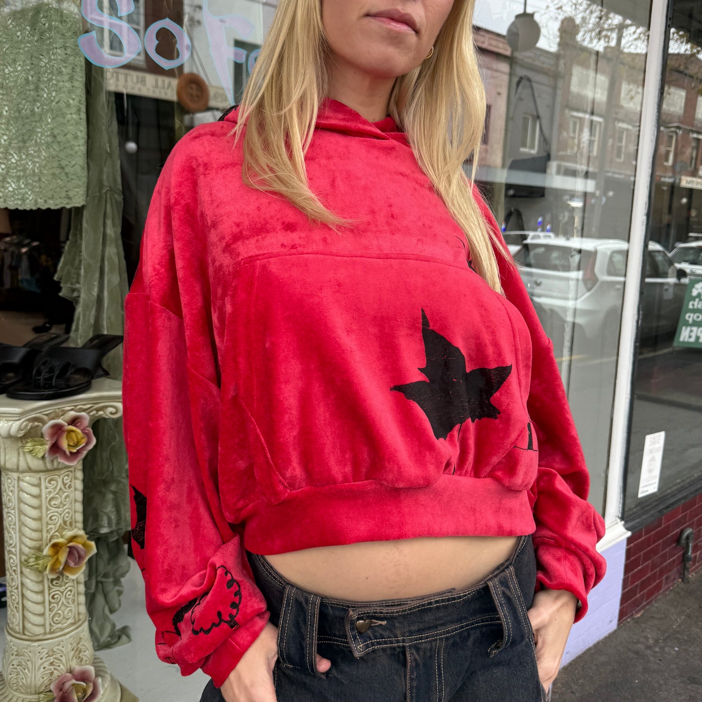 Yummy Mummy Hoodie - Red