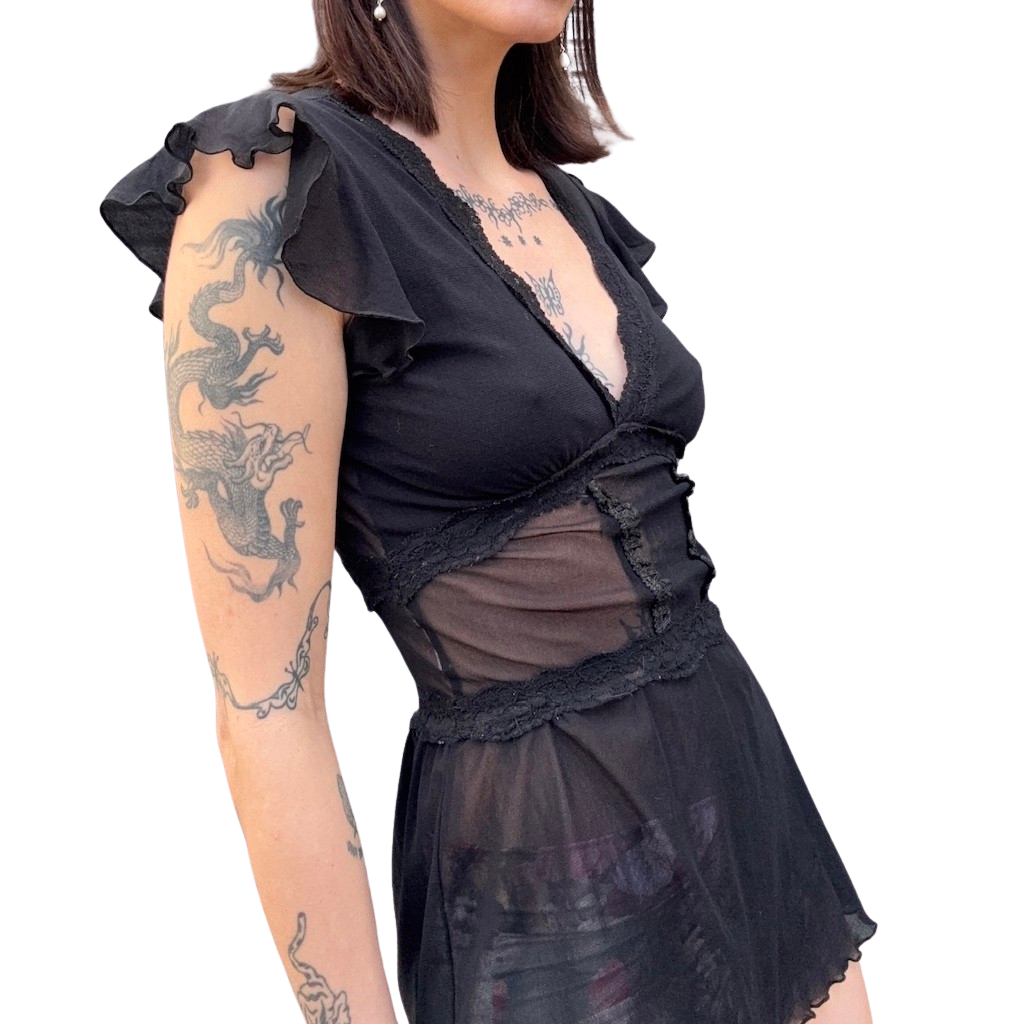 Baby Mesh Lace Top