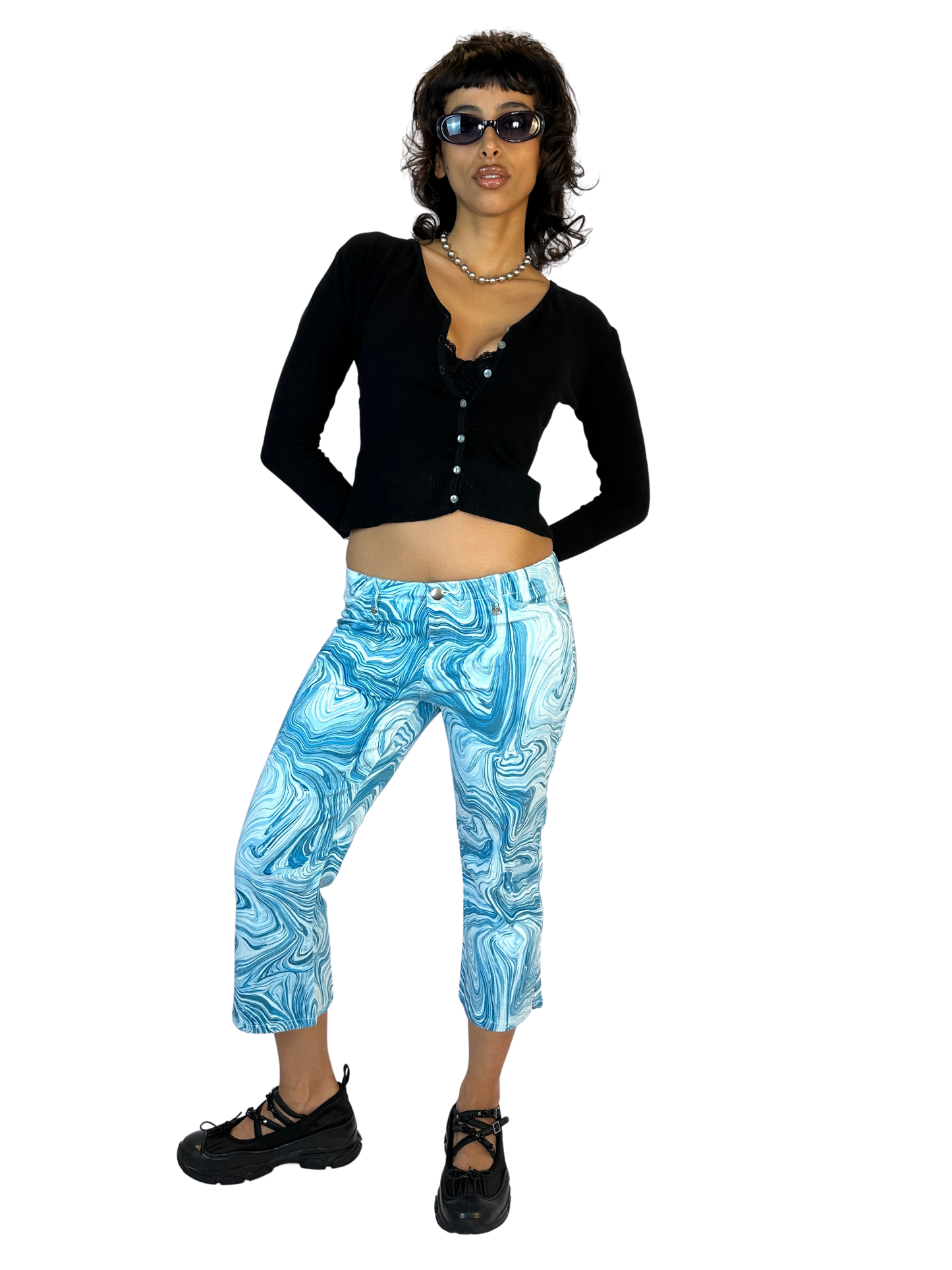 Black Deadstock Vintage Cardigan