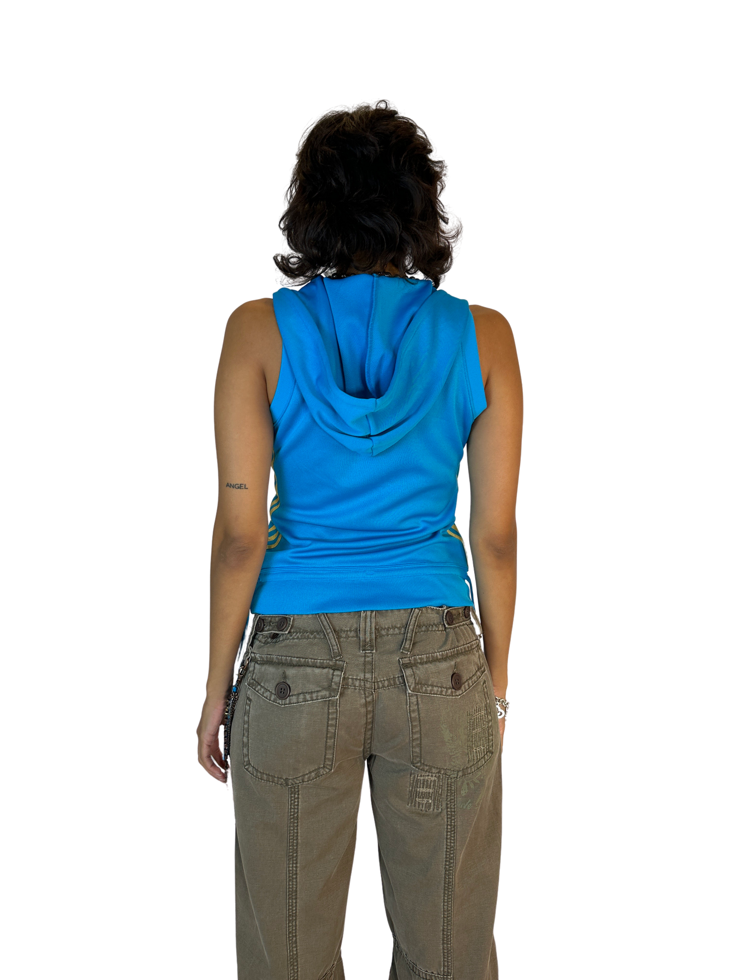 Cargo Pants With Diamonte Chain