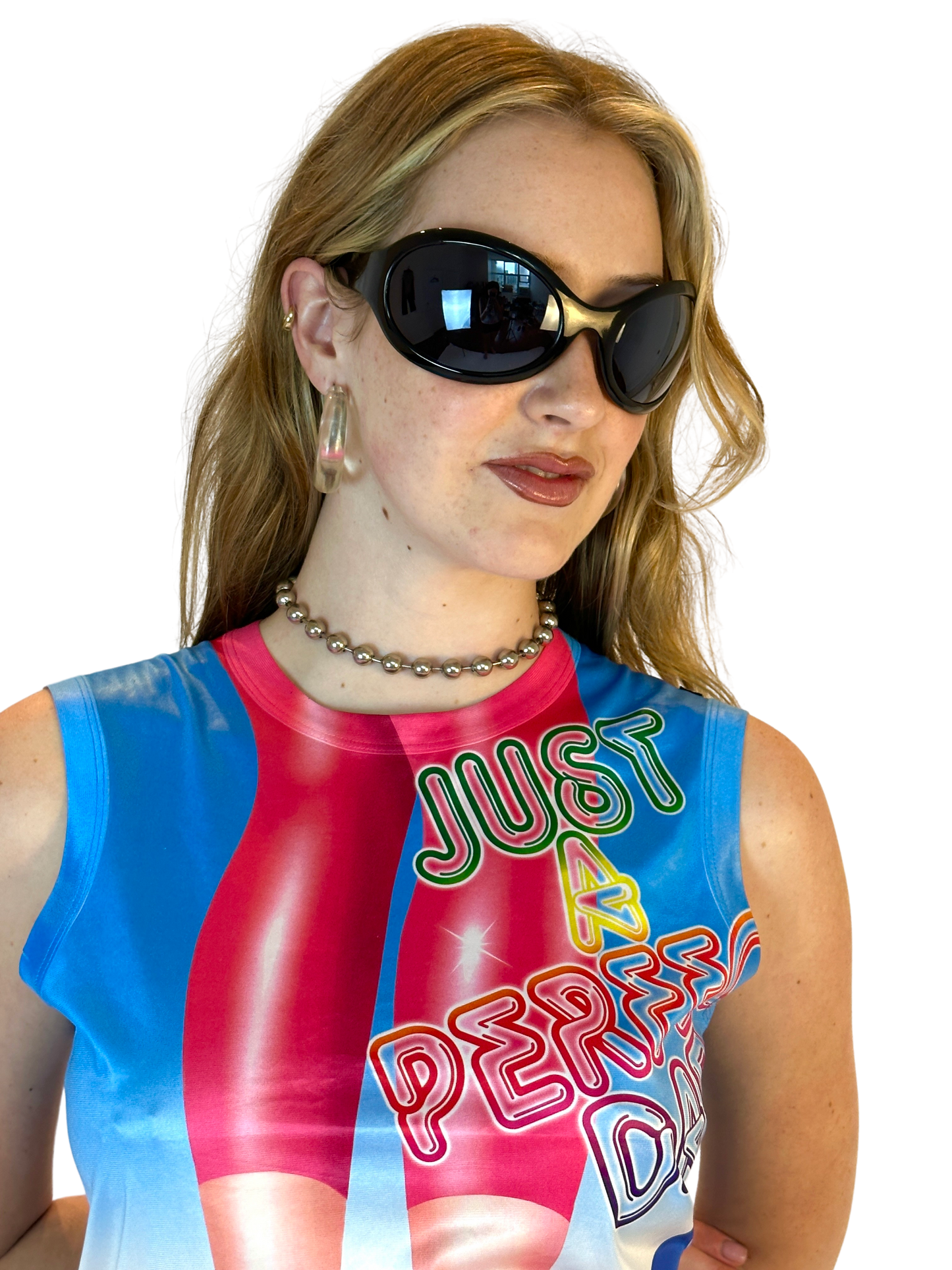 Miss Sixty Heels 'Just a perfect day' Graphic Tank