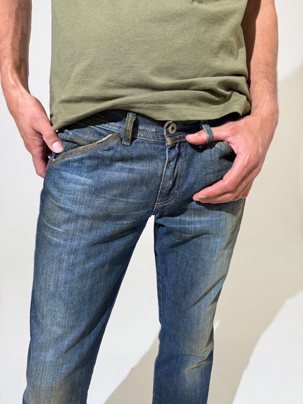 2000s Diesel Bootleg Dirty Wash Jeans