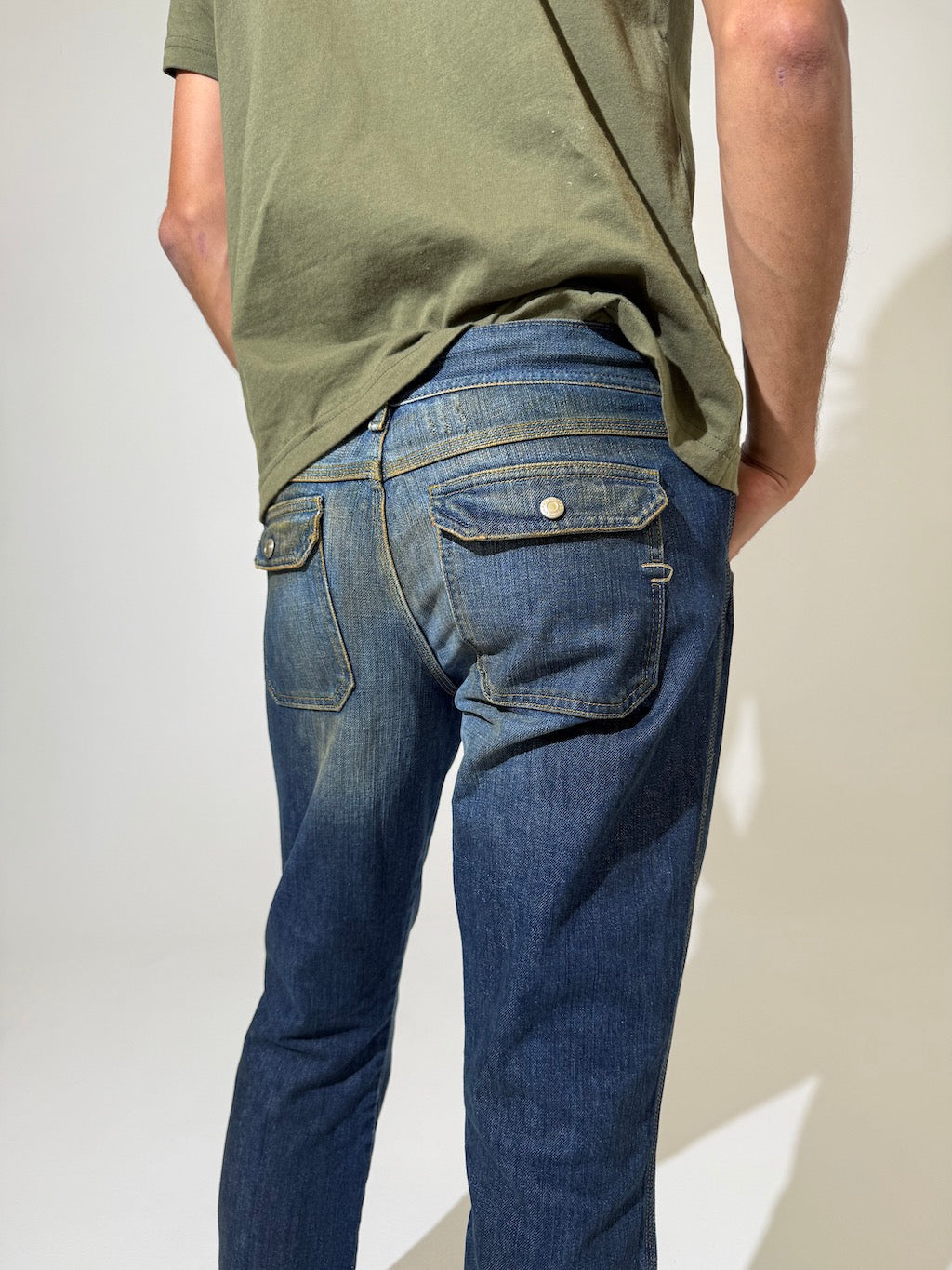 2000s Diesel Bootleg Dirty Wash Jeans