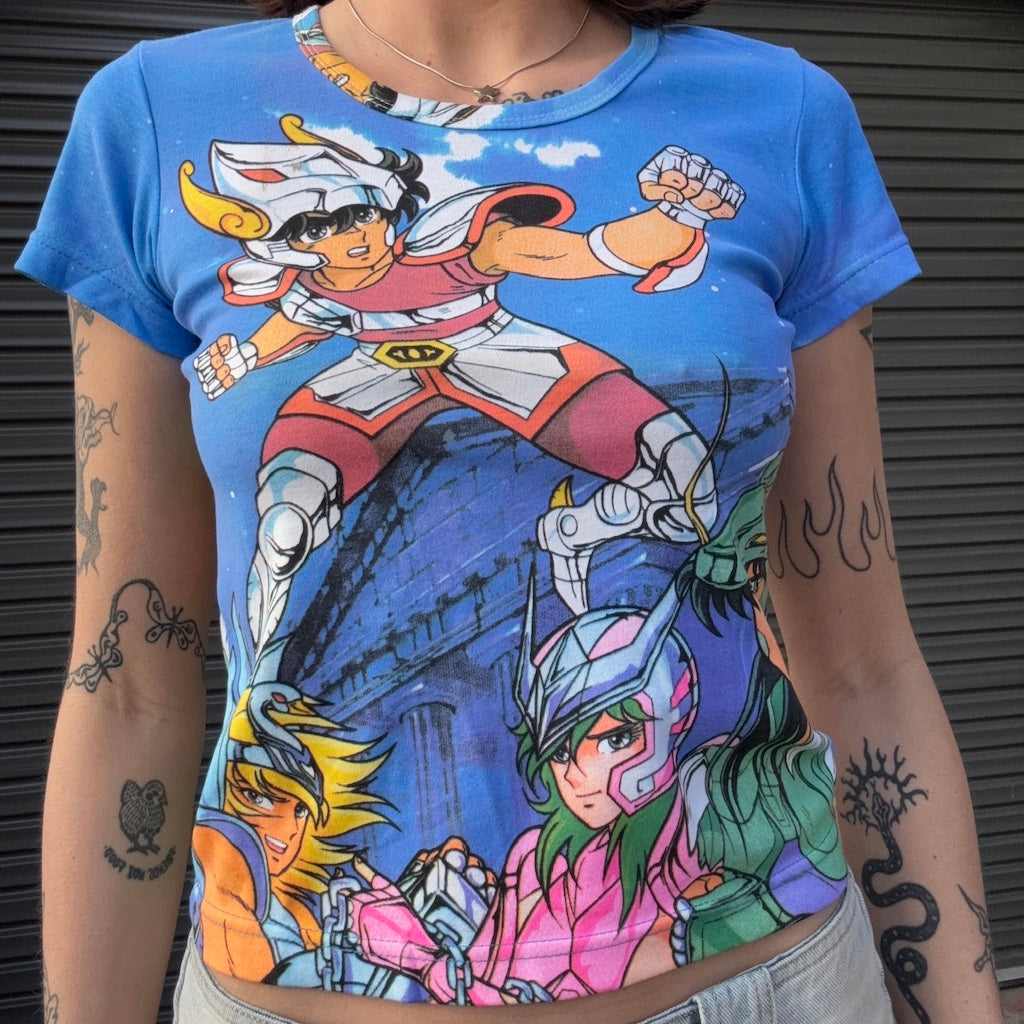 Colourful 90s Anime POP Tee