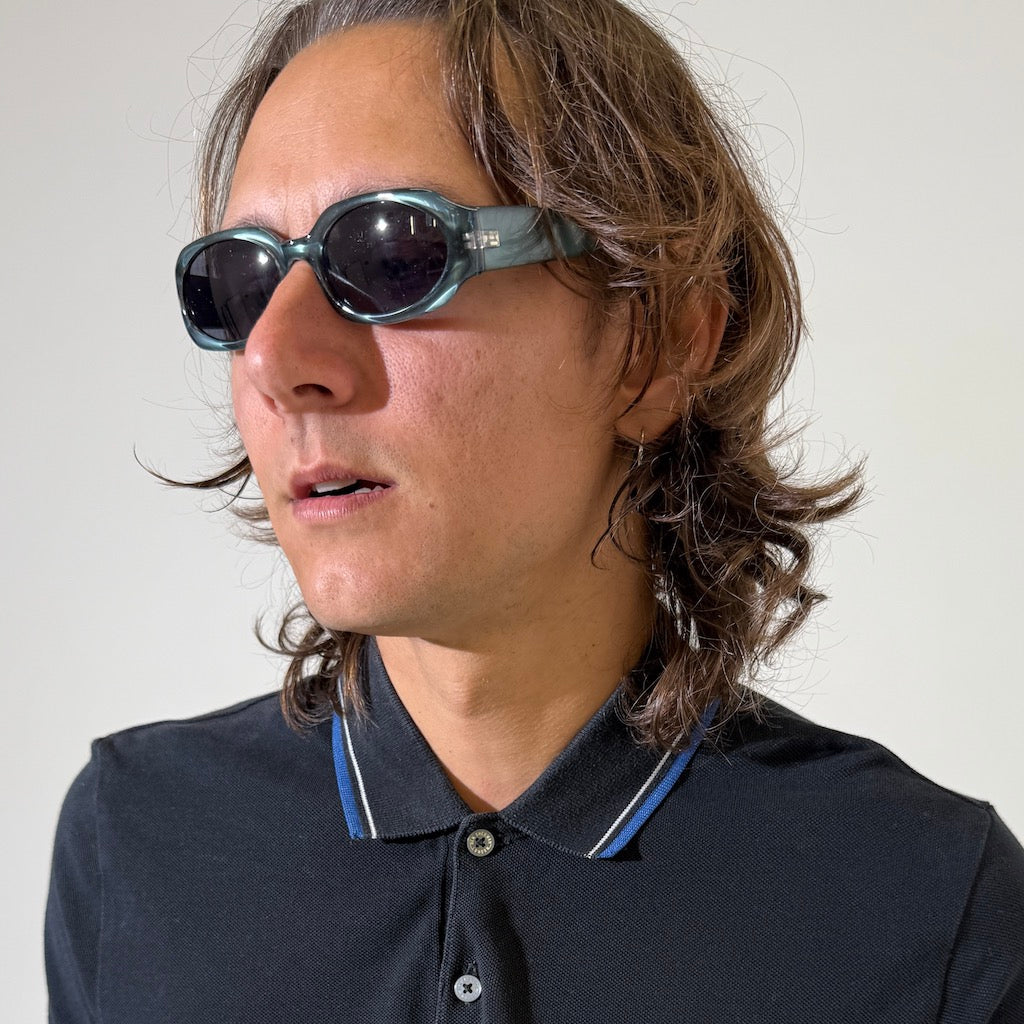 Metallic 90s Sunglasses