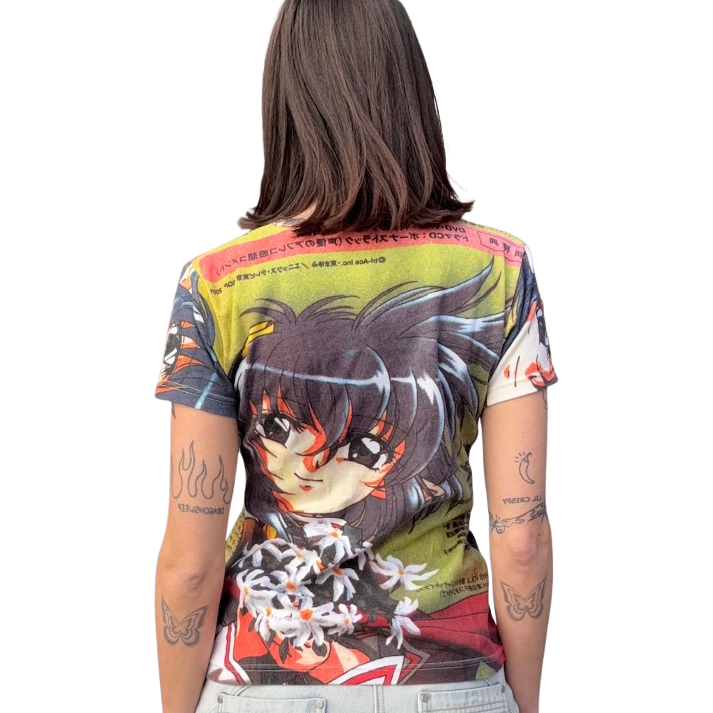 90s Anime Daisy Tee