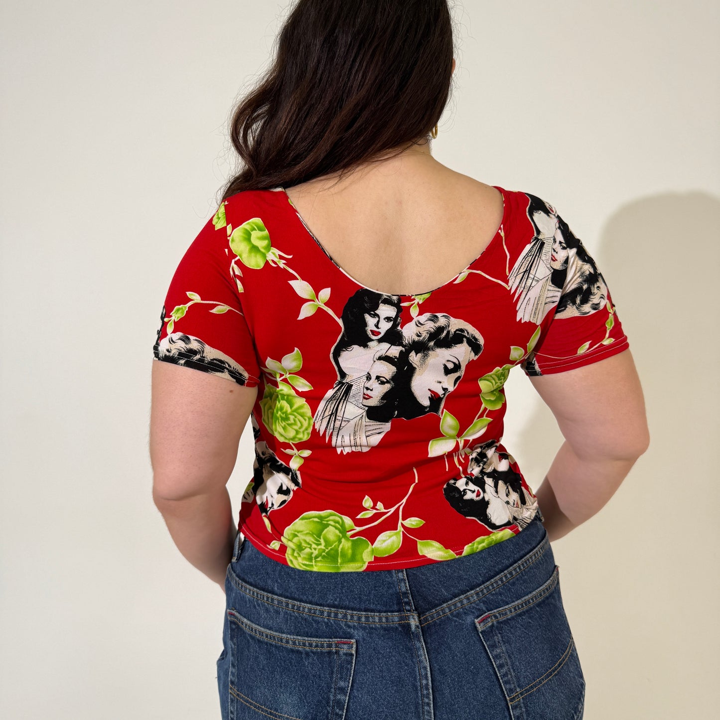 Pop Art Graphic Baby Tee