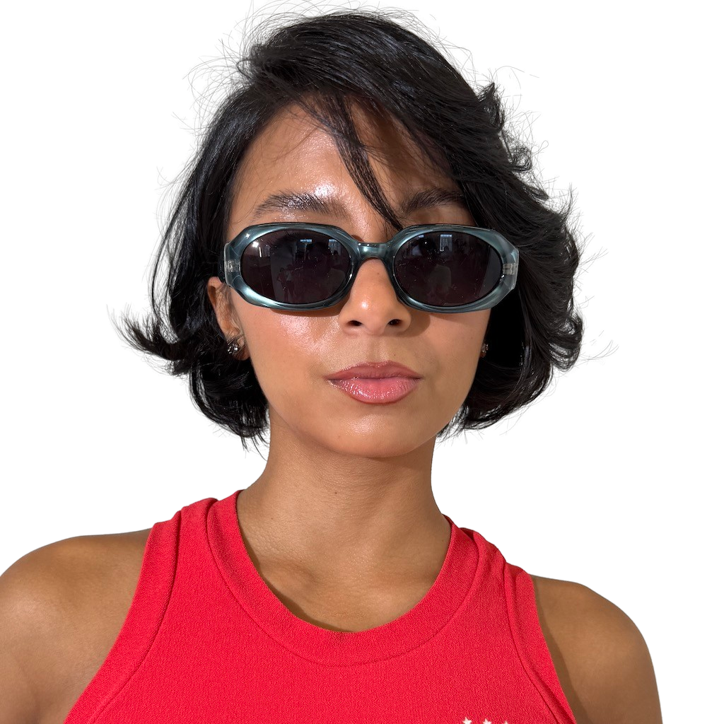 Metallic 90s Sunglasses