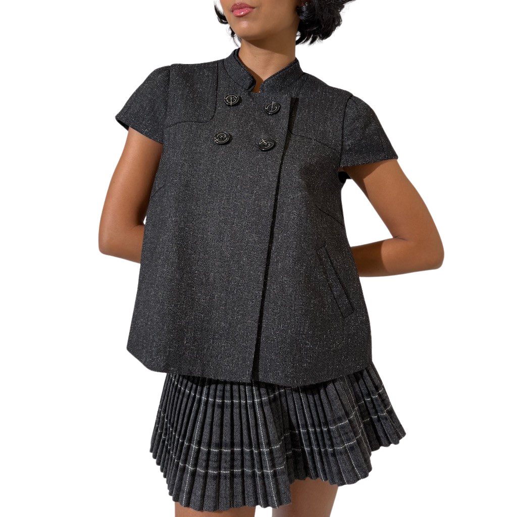 Mini Cap Sleeve Coat