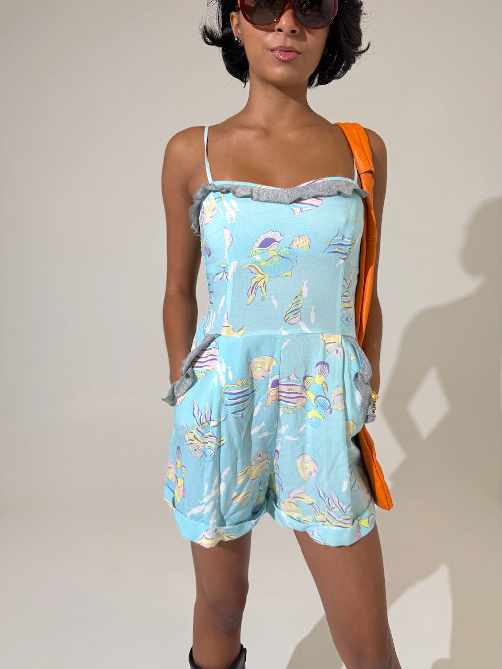 2010 Y2K Underwater Playsuit