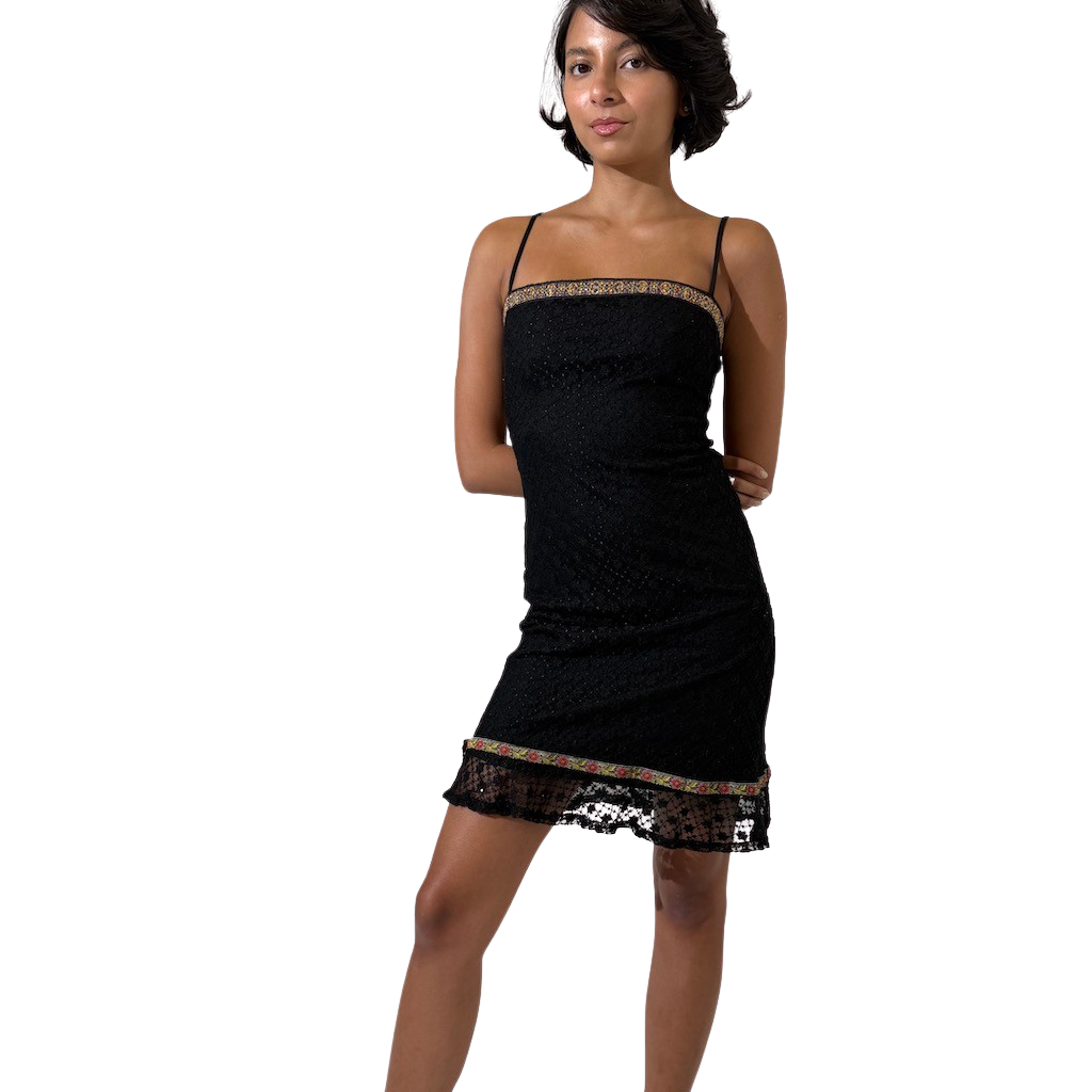 Trim Lace Spice Dress