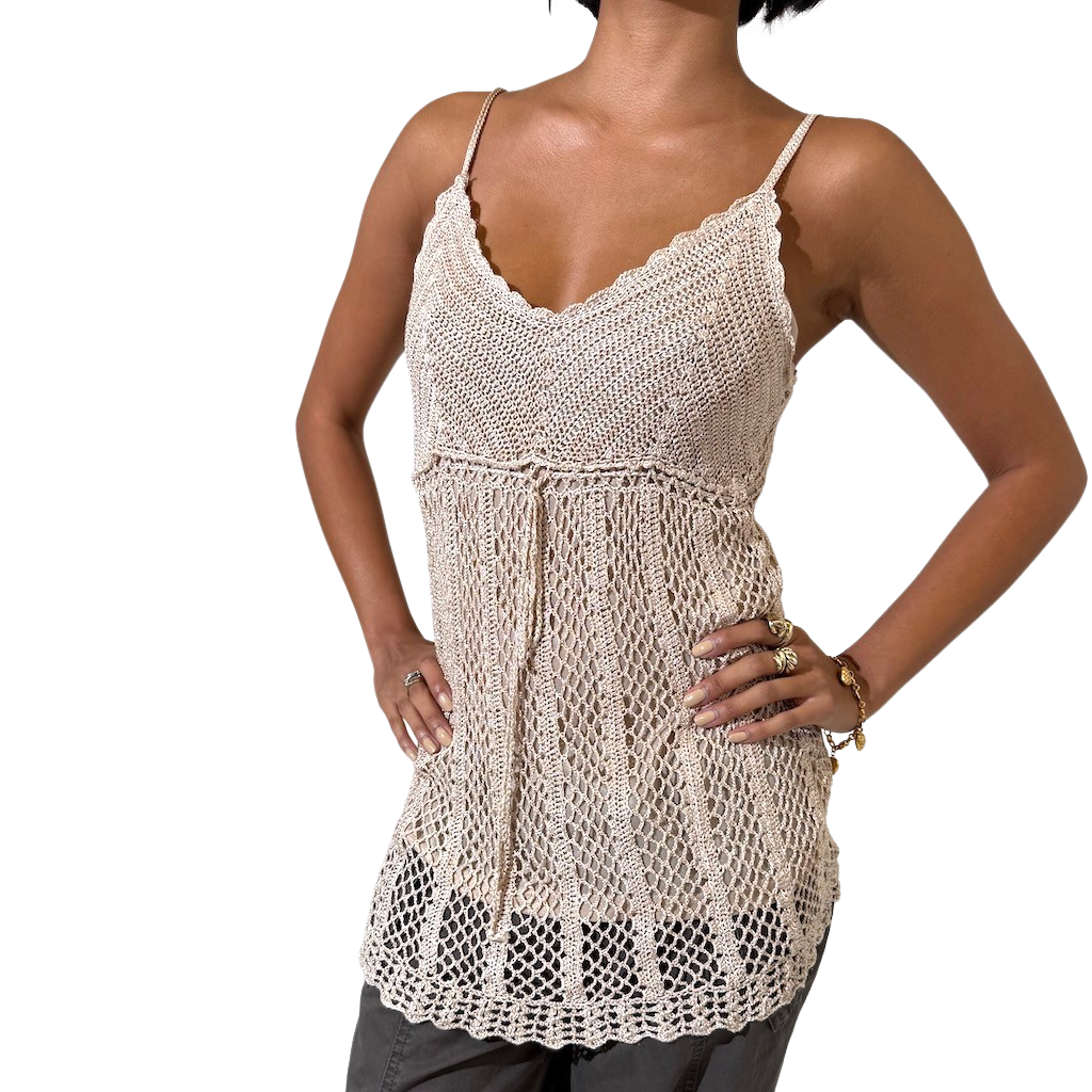 Island Girl Crochet 90s Cami