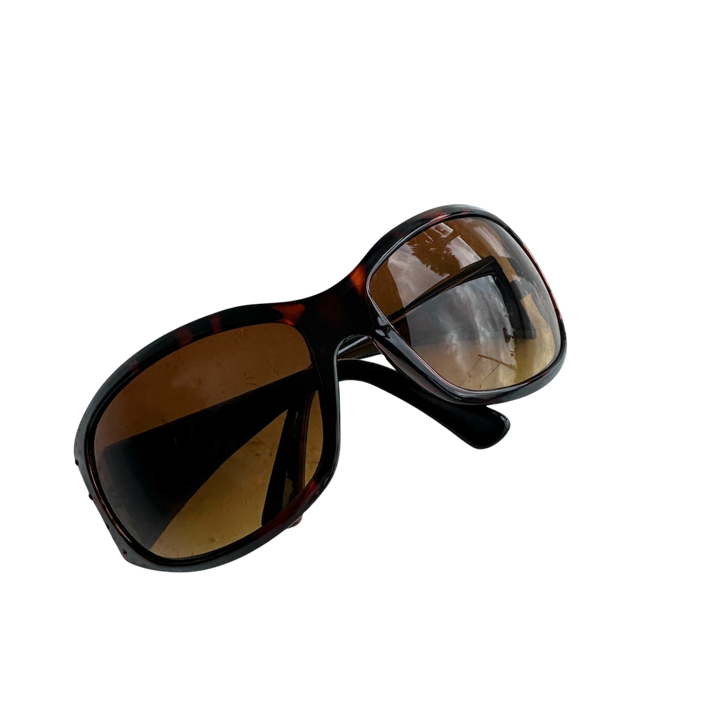 Y2K Oversized Wrap Tort Sunglasses