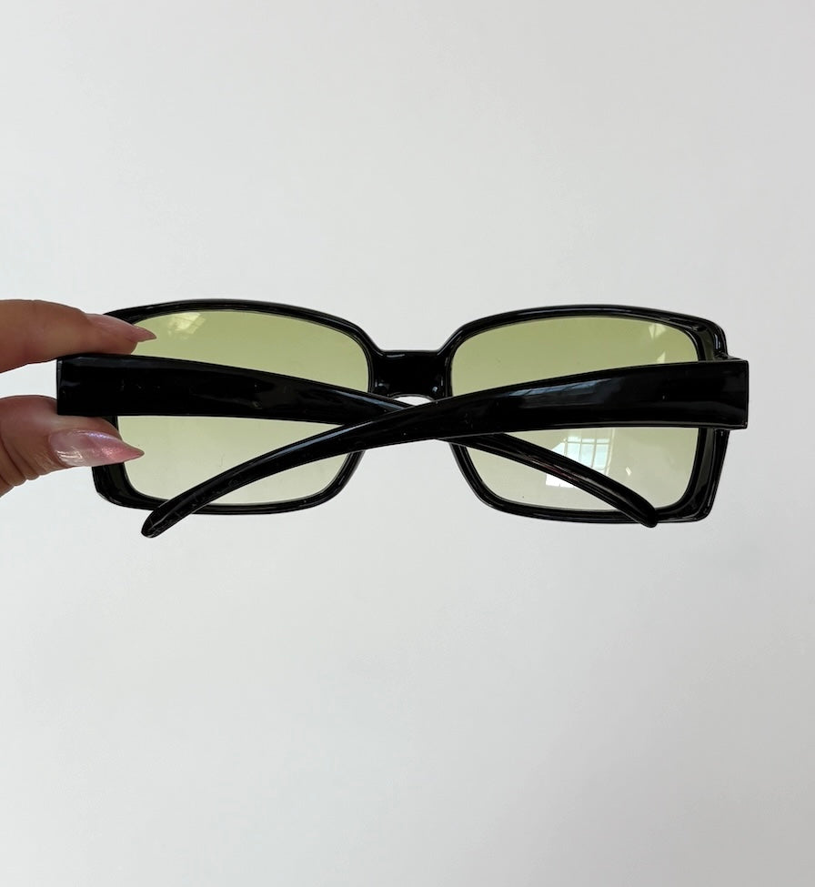 Yellow Jawbreaker 2000s Sunglasses