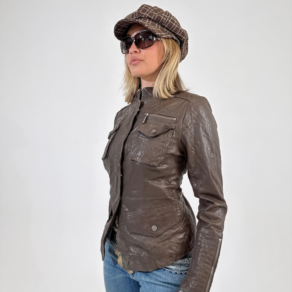 Brown Leather Jacket