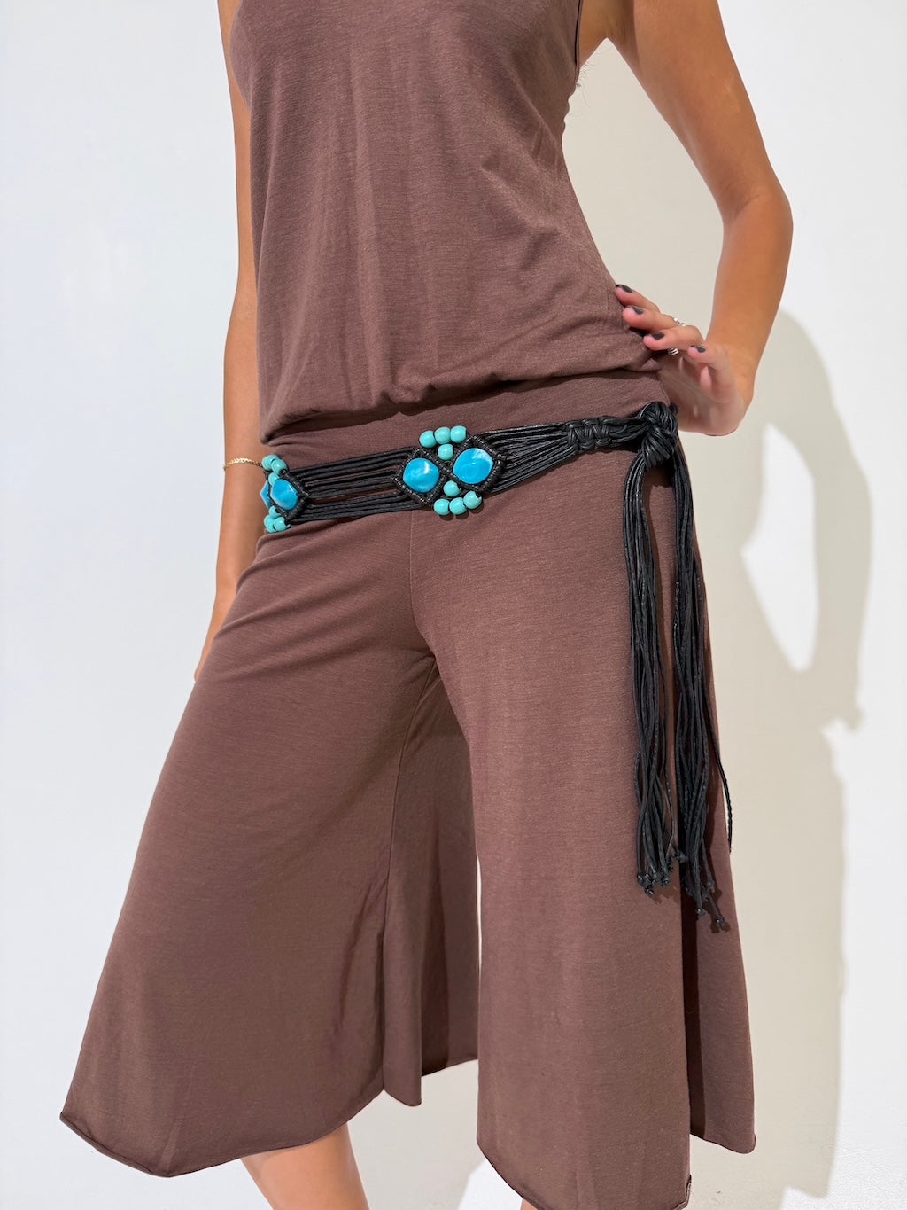 Drop-waist Contemporary Jumpsuit