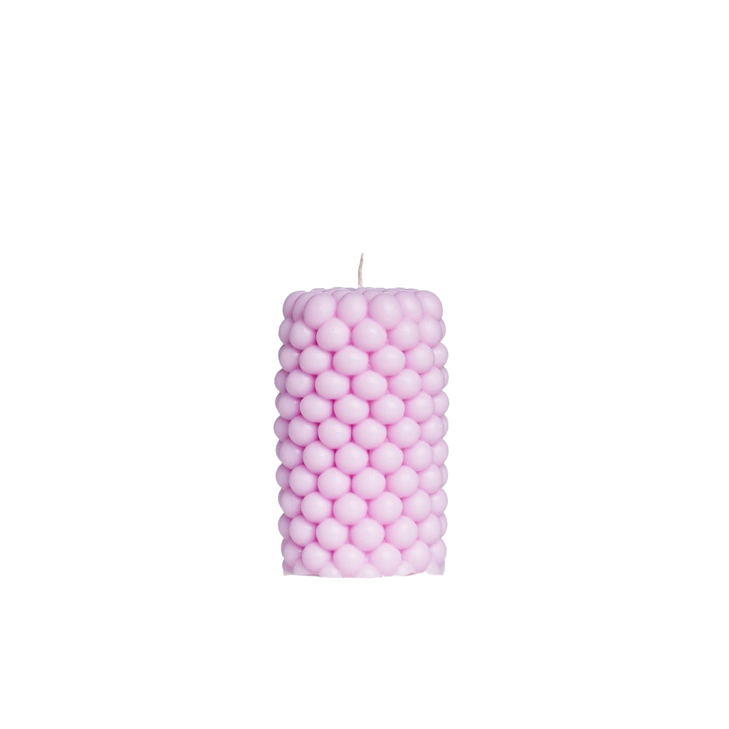 Bubble Mini Pillar Candle