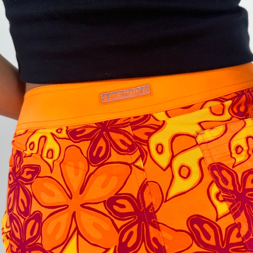 Deadstock Seafolly Orange Board Shorts