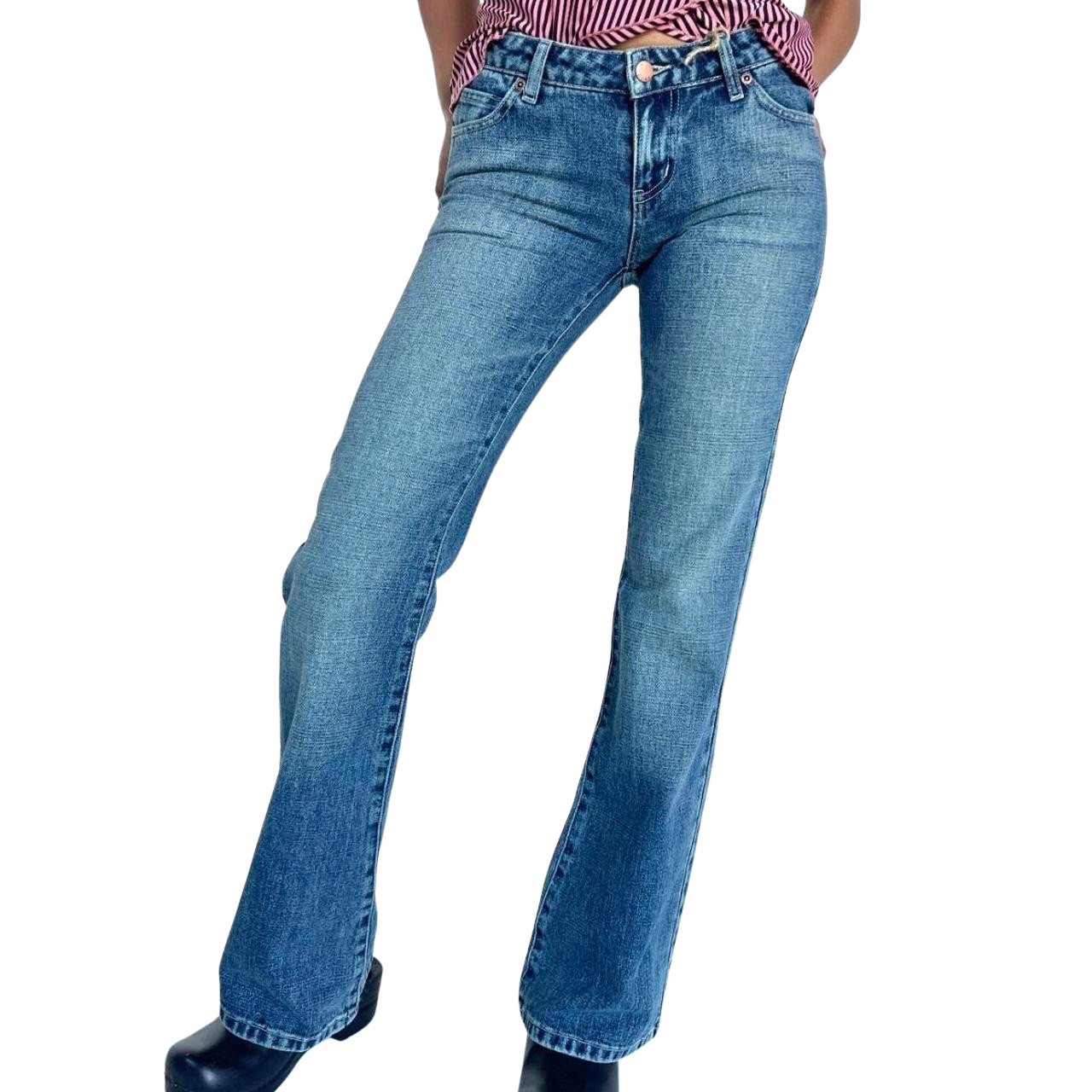 Perfect Low Rise Y2k Denim Jeans