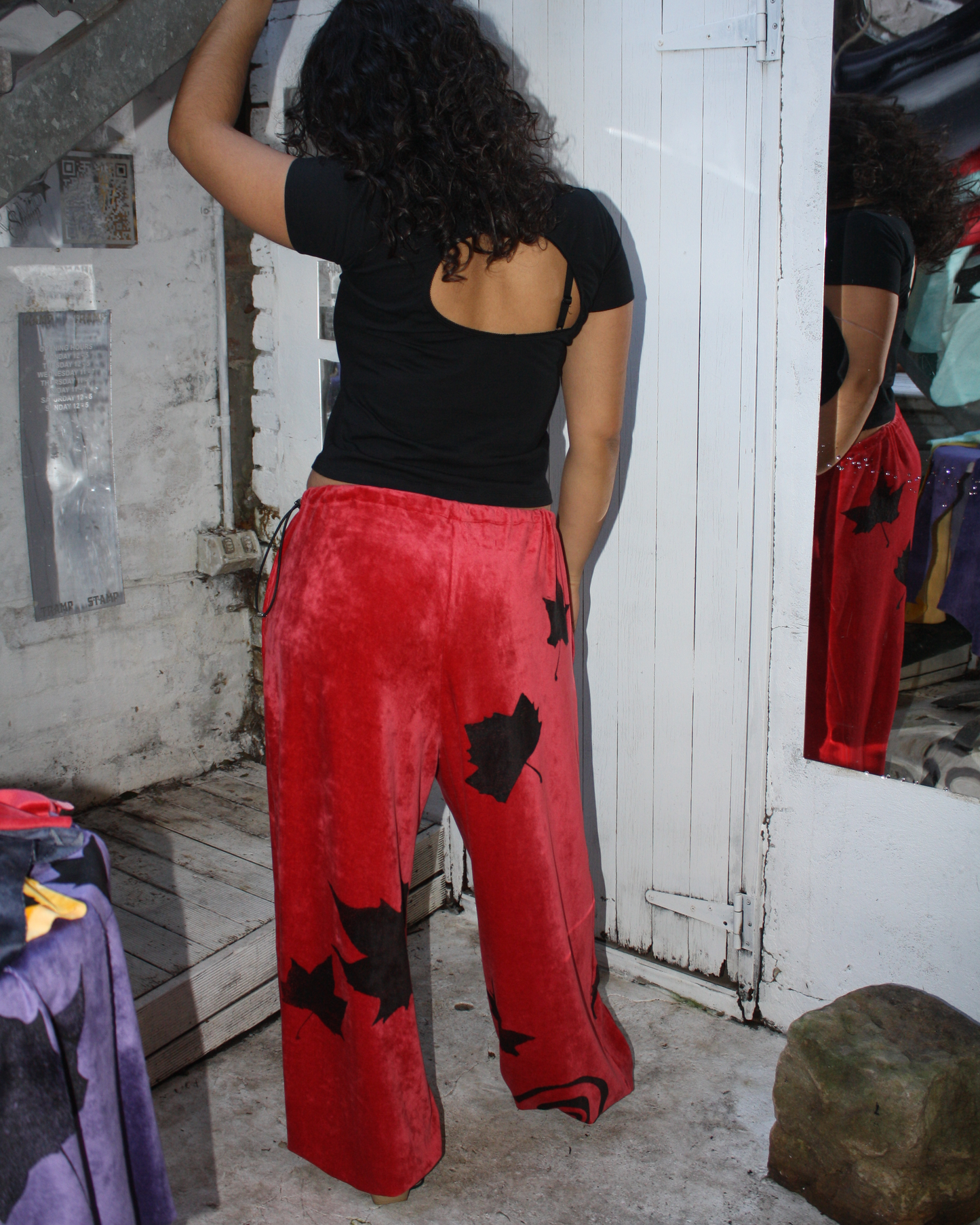 Yummy Mummy Trackpants - Red