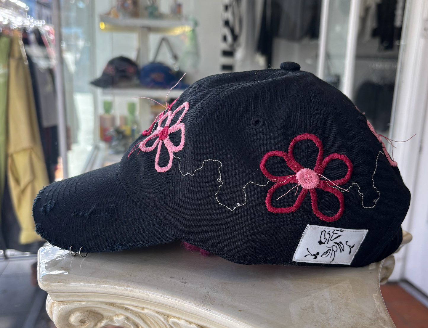 ‘Daisies’ Cap - Pink