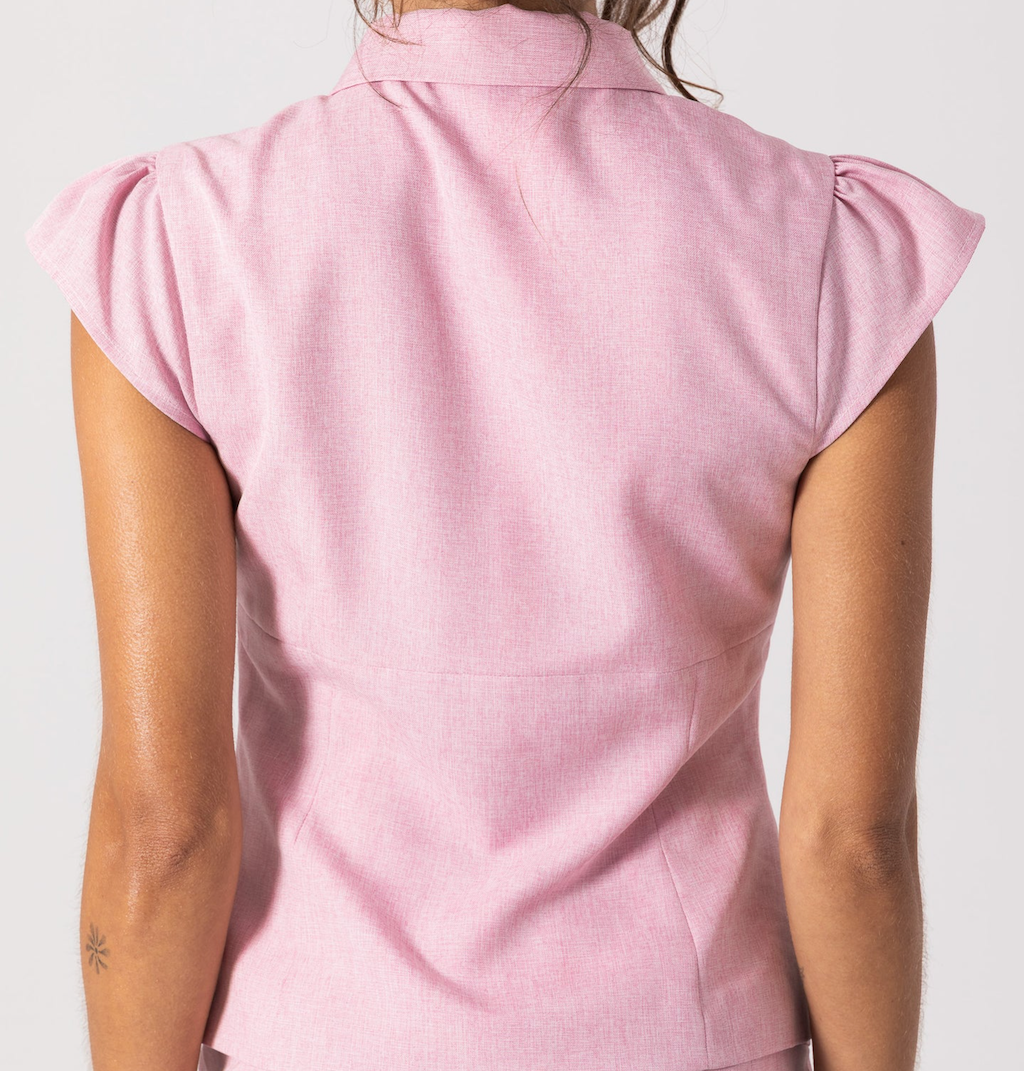 Blair Suit Shirt - Pink