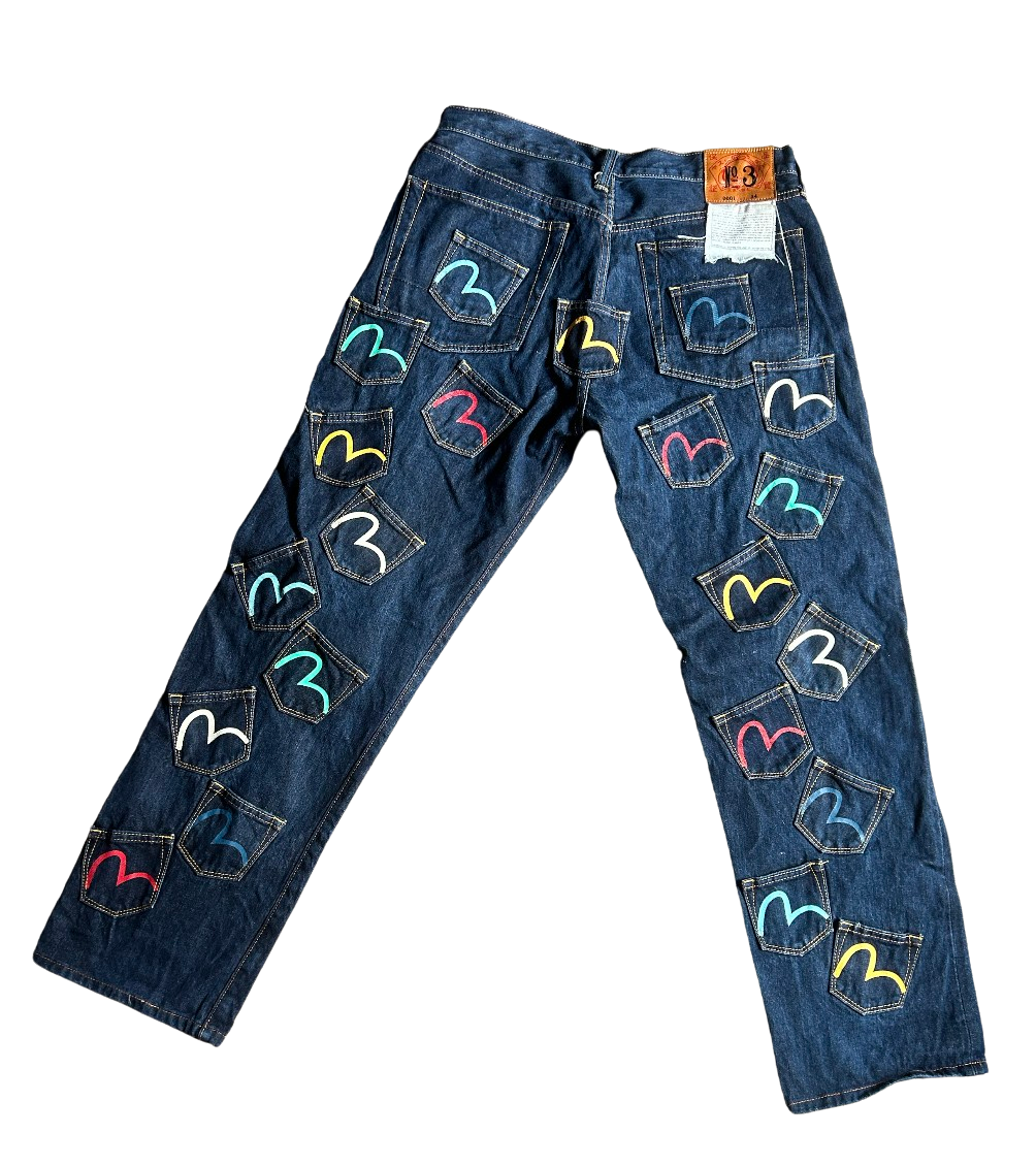 Evisu Multi Pocket Jeans