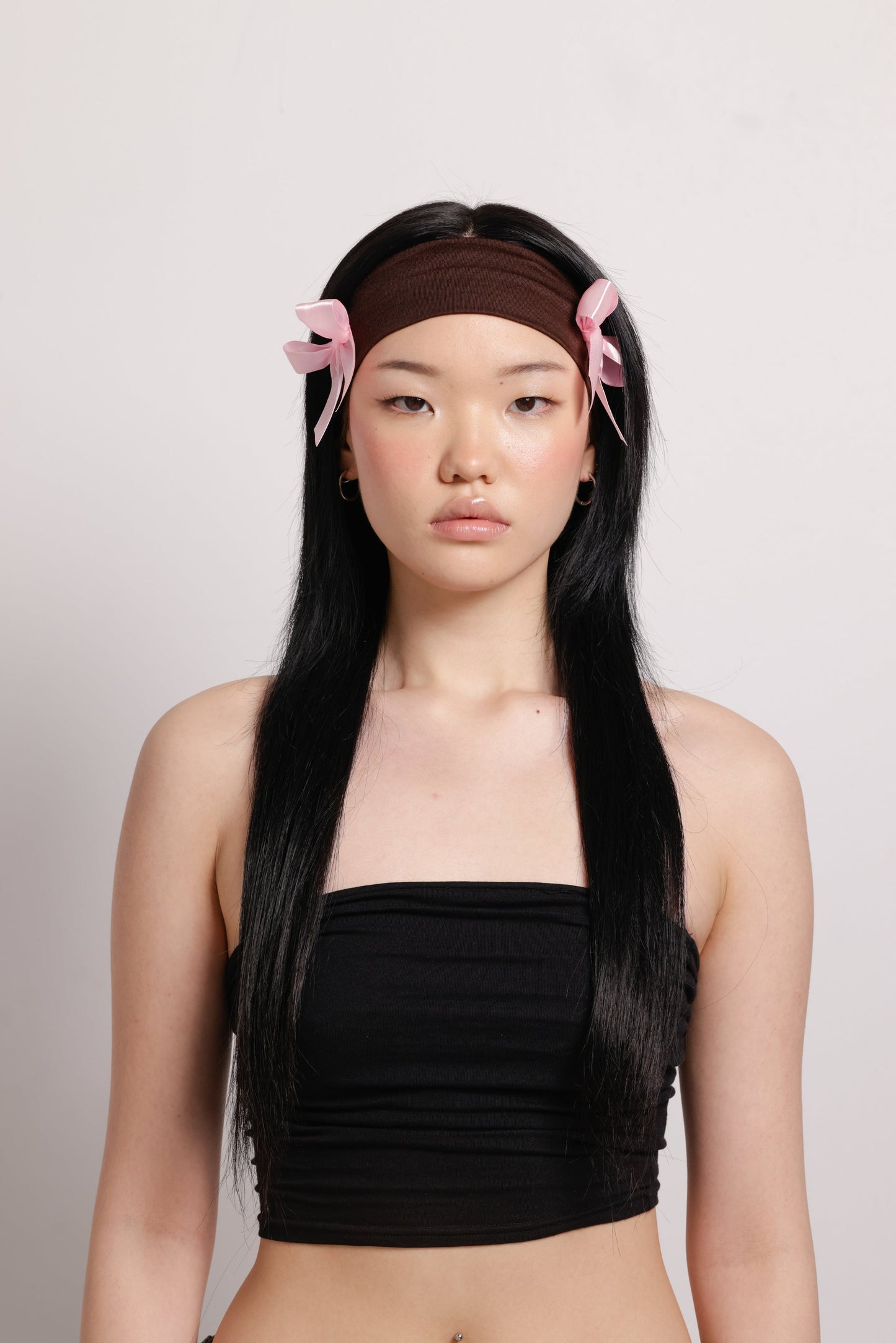 Bow Me a Kiss Headband in Smore
